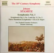 CD - Stamitz - Symphonies Vol. 1  Symphonies Op. 3, No.2 And Op. 11, No.3  Three Mannheim Symphonies  Trio In E Major