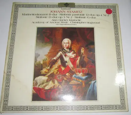 Stamitz - Clarinet Concerto, Three Symphonies