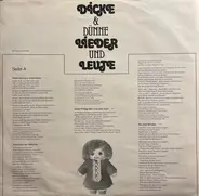 Jan Vering Mit Dem Wetzlarer Kinderchor - Dicke & Dünne Lieder Und Leute