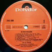 LP - Jan & Zwaan - Jij En Ik Alleen