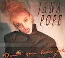 12inch Vinyl Single - Jana Pope - Don't You Hear Me Screaming