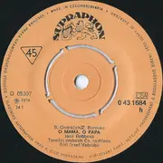 7inch Vinyl Single - Jana Robbová - O Mama, O Papa / Kámen Lásky - Mono