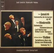 Janacek / Hindemith / Walton - Sinfonietta Für Orchester Op. 60 / Sinfonische Metamorphosen Carl Maria Von Weber'scher Themen (194