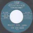 7inch Vinyl Single - Jan & Dean - Heart And Soul / Midsummer Night's Dream