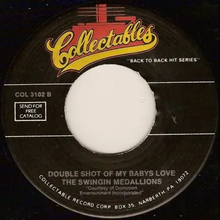 Jan & Dean / Swingin' Medallions - Baby Talk / Double Shot Of My Babys Love