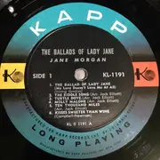 LP - Jane Morgan - The Ballads Of Lady Jane - Mono