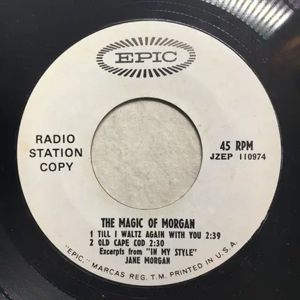 Jane Morgan - The Magic Of Morgan