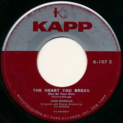 Jane Morgan - Why / The Heart You Break
