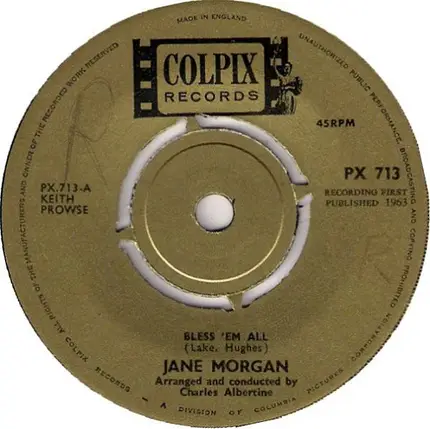 Jane Morgan - Bless 'Em All