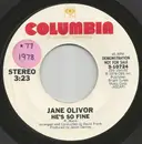 7inch Vinyl Single - Jane Olivor - He's So Fine