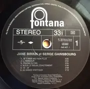 LP - Jane Birkin - Serge Gainsbourg - Jane Birkin Et Serge Gainsbourg - Numbered