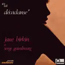 7inch Vinyl Single - Jane Birkin et Serge Gainsbourg - La Décadanse