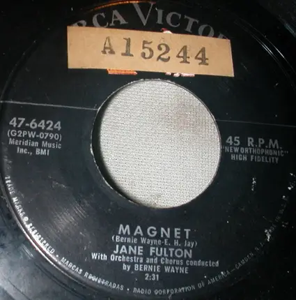 Jane Fulton - You're My Thrill / Magnet