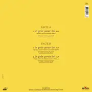 12inch Vinyl Single - Jane Fostin - Je Prie Pour Toi (House Mix)