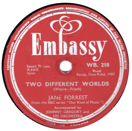Jane Forrest - A Letter To A Soldier