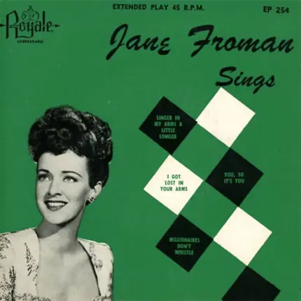 Jane Froman - Sings