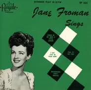 Jane Froman - Sings