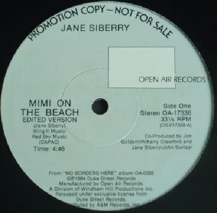 Jane Siberry - Mimi On The Beach