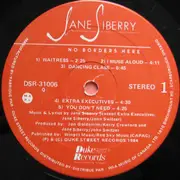 LP - Jane Siberry - No Borders Here