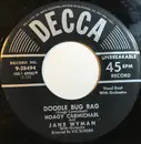 7inch Vinyl Single - Jane Wyman And Hoagy Carmichael - Doodle Bug Rag/ I Never Heard You Say