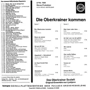 LP - Das Oberkrainer Sextett Mit Janes Kalšek - Die Oberkrainer Kommen