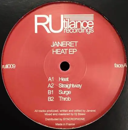 Janeret - Heat EP