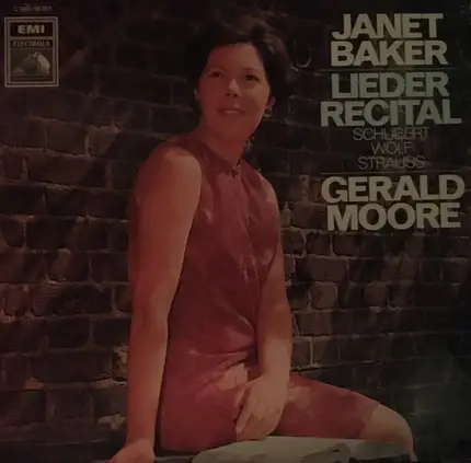 Janet Baker , Franz Schubert , Hugo Wolf , Richard Strauss , Gerald Moore - Lieder Recital