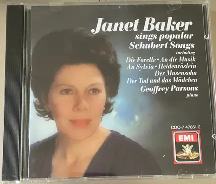 Janet Baker , Geoffrey Parsons - Sings Popular Schubert Songs