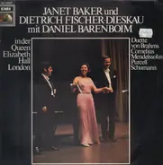 Janet Baker und Dietrich Fischer-Dieskau mit Daniel Baremboim - Duette von Brahms, Cornelius, Purcell a.o.