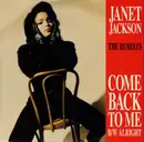 12inch Vinyl Single - Janet Jackson - Come Back To Me / Alright (The Remixes)