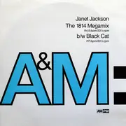 12inch Vinyl Single - Janet Jackson - The 1814 Megamix / Black Cat - promo