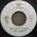 7inch Vinyl Single - Janet Jackson - That's The Way Love Goes