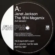 12inch Vinyl Single - Janet Jackson - The 1814 Megamix / Black Cat - promo