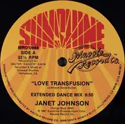12inch Vinyl Single - Janet Johnson - Love Transfusion