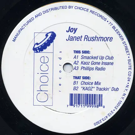 Janet Rushmore - Joy