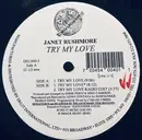 12inch Vinyl Single - Janet Rushmore - Try My Love