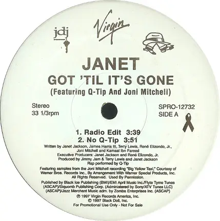 Janet Jackson - Got 'Til It's Gone
