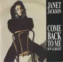 7inch Vinyl Single - Janet Jackson - Come Back To Me