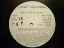 12inch Vinyl Single - Janet Jackson - Because Of Love