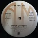 12inch Vinyl Single - Janet Jackson - Say You Do