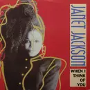 12inch Vinyl Single - Janet Jackson - When I Think Of You