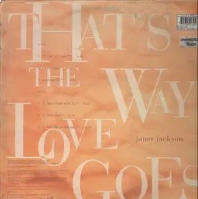 Janet Jackson - That's The Way Love Goes