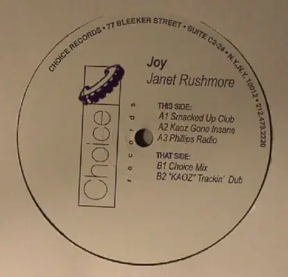 Janet Rushmore - Joy/ Kerry Chandler Remix