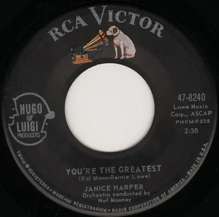 Janice Harper - Is It Really Me? / You're The Greatest