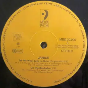 Janice - Tell Me What Love Is About