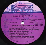 Janice Christie - Taking Me For Granted