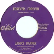 7inch Vinyl Single - Janice Harper - 'Til Tomorrow / Forever, Forever