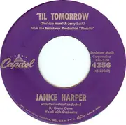 7inch Vinyl Single - Janice Harper - 'Til Tomorrow / Forever, Forever