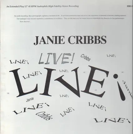 Janie Cribbs - Janie Cribbs Live!