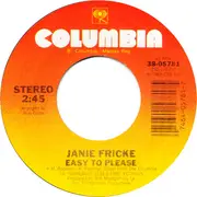 7inch Vinyl Single - Janie Fricke - Easy To Please